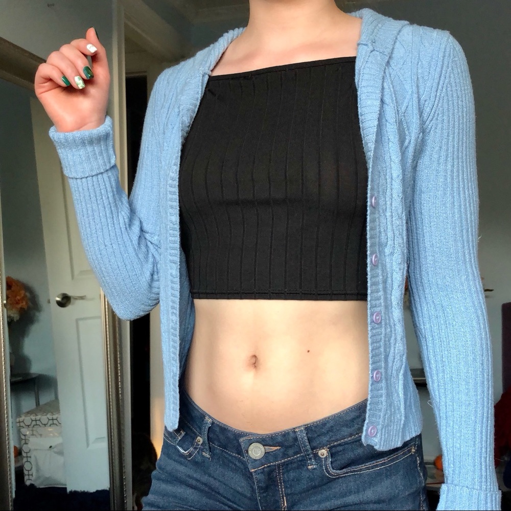 Baby Blue Cardigan
